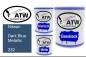 Preview: Nissan, Dark Blue Metallic, 232: 1L Lackdose + 1L Klarlack + 500ml Härter - Set, von ATW Autoteile West.